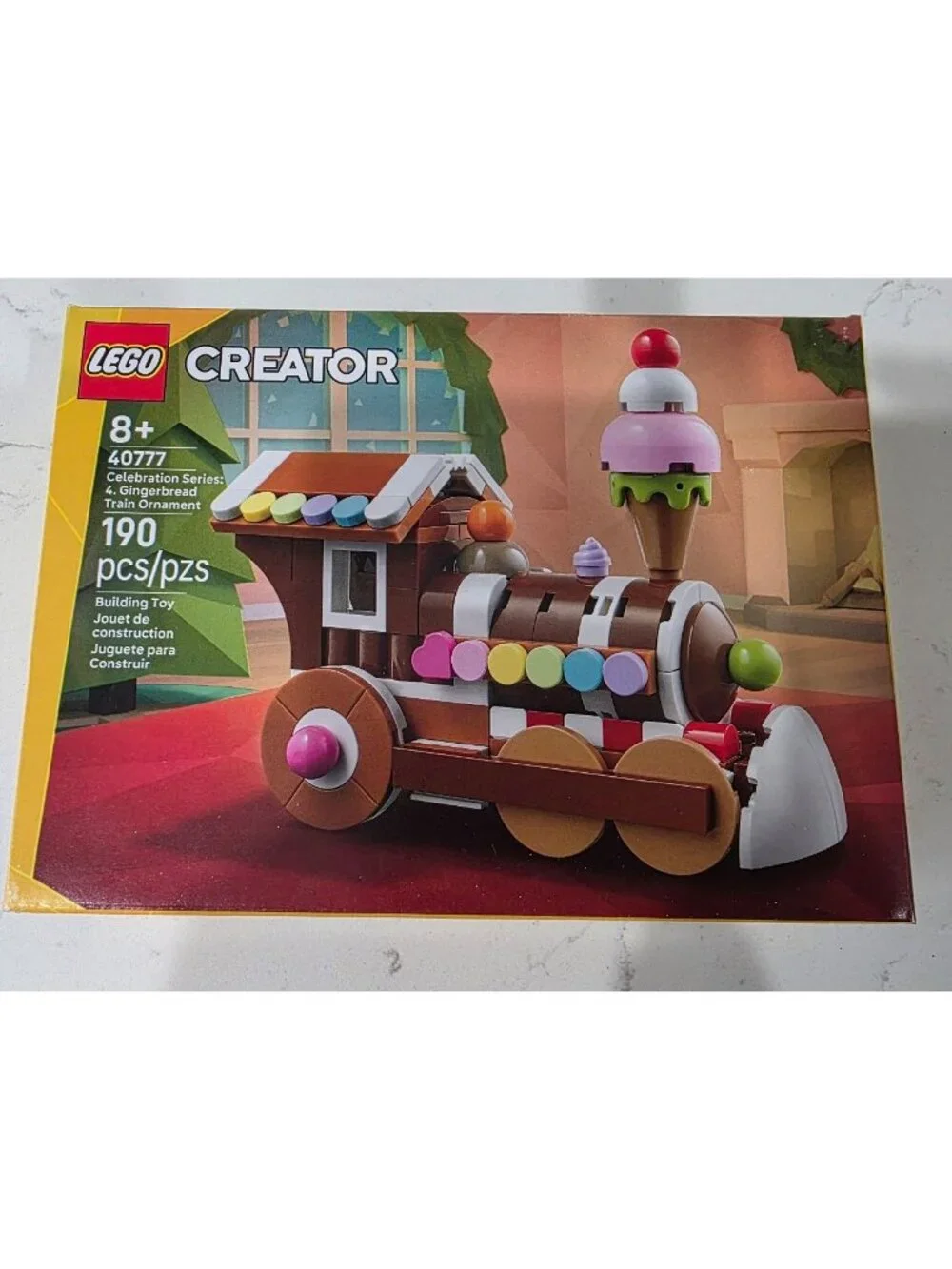 New Sealed LEGO Creator 40777 Gingerbread Train Ornament Building Toy Retired